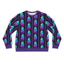 Load image into Gallery viewer, Marilyn Monroe Gradient Pop Art Pinstripe Sweatshirt