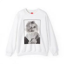 Load image into Gallery viewer, Marilyn Monroe $100 Dollar Bills Sweatshirt