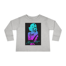 Load image into Gallery viewer, Marilyn Monroe Gradient Pop Art Toddler Long Sleeve Tee