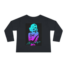 Load image into Gallery viewer, Marilyn Monroe Gradient Pop Art Toddler Long Sleeve Tee