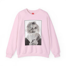 Load image into Gallery viewer, Marilyn Monroe $100 Dollar Bills Sweatshirt