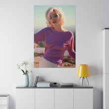 Load image into Gallery viewer, Marilyn Monroe All Yours Canvas Print