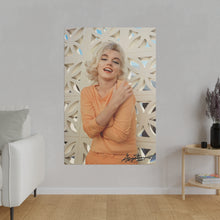 Load image into Gallery viewer, Marilyn Monroe Main Squeeze Canvas Print