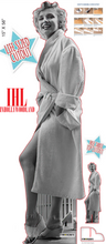 Load image into Gallery viewer, Marilyn Monroe Taking A Few Shots In Bathrobe Cardboard Cutout Standee
