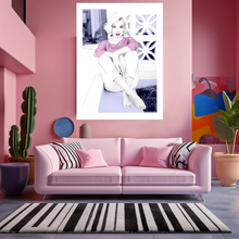 Load image into Gallery viewer, Marilyn Monroe Muse Art Deco Pop Art Canvas Print