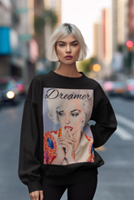 Load image into Gallery viewer, Marilyn Monroe Dreamer Sweatshirt, Pop Art Graphic Sweater, Artist Sweatshirt, Autumn
