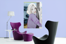 Load image into Gallery viewer, Marilyn Monroe "Lavender" Art Deco Pop Art Canvas Gallery Wrap