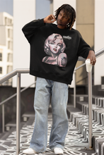 Load image into Gallery viewer, Marilyn Roses Tattooed Sweatshirt
