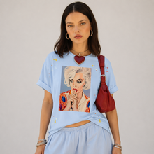 Load image into Gallery viewer, Marilyn Monroe Pop Art Paint Splatter T-Shirt