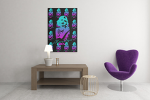 Load image into Gallery viewer, Marilyn Monroe Gradient Pop Art Canvas Print