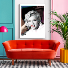 Load image into Gallery viewer, Marilyn Monroe White Robe Art Deco Pop Art Canvas Print