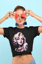 Load image into Gallery viewer, Marilyn Roses Tattooed T-Shirt