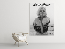 Load image into Gallery viewer, Marilyn Monroe Golden Sands and Endless Beauty Canvas Print