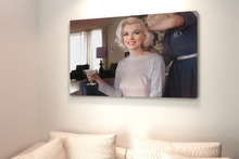 Load image into Gallery viewer, Marilyn Monroe Champagne Please Canvas Print