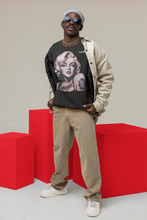 Load image into Gallery viewer, Marilyn Roses Tattooed Sweatshirt