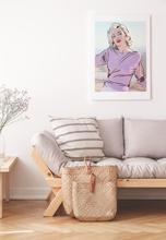 Load image into Gallery viewer, Marilyn Monroe Dreams Art Deco Pop Art Canvas Print