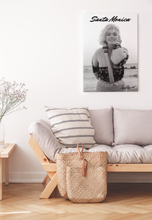 Load image into Gallery viewer, Marilyn Monroe Golden Sands and Endless Beauty Canvas Print