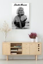 Load image into Gallery viewer, Marilyn Monroe Golden Sands and Endless Beauty Canvas Print