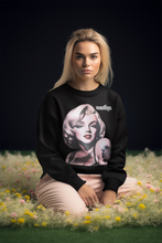 Load image into Gallery viewer, Marilyn Roses Tattooed Sweatshirt