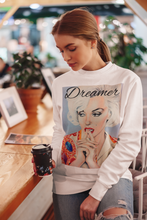 Load image into Gallery viewer, Marilyn Monroe Dreamer Sweatshirt, Pop Art Graphic Sweater, Artist Sweatshirt, Autumn