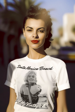Load image into Gallery viewer, Marilyn Monroe Santa Monica Beach In My Vintage Era Unisex Shirt