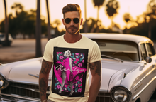 Load image into Gallery viewer, Marilyn Monroe Floral Unisex T-shirt