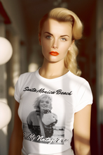 Load image into Gallery viewer, Marilyn Monroe Santa Monica Beach In My Vintage Era Unisex Shirt