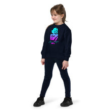 Load image into Gallery viewer, Marilyn Monroe Gradient Colors Sweatshirt Youth Crewneck Sweatshirt