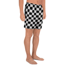 Load image into Gallery viewer, Marilyn Monroe Checkered Emoji Sport Shorts