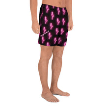 Load image into Gallery viewer, INHOLLYWOODLAND Men's Neon Flamingo Emoji Luxury Shorts