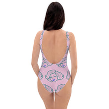 Load image into Gallery viewer, Marilyn Monroe Emoji One-Piece Swimsuit