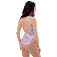 Load image into Gallery viewer, Marilyn Monroe Emoji One-Piece Swimsuit