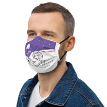 Load image into Gallery viewer, Marilyn Mulholland Moonlighting Premium Face Mask