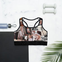 Load image into Gallery viewer, Marilyn Monroe's "Reminiscence" Luxurious Sports Bra