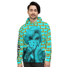 Load image into Gallery viewer, Marilyn Monroe Bandana Unisex Hoodie
