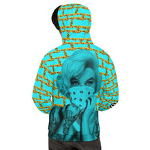 Load image into Gallery viewer, Marilyn Monroe Bandana Unisex Hoodie