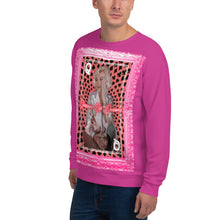 Load image into Gallery viewer, Norma Jeane Queen Of Queens In A Luxurious Pop Art Frame Unisex Sweater