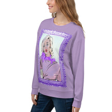 Load image into Gallery viewer, Marilyn Lavender Hugs Unisex Sweatshirt