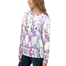 Load image into Gallery viewer, Marilyn Neon Pop Art Sketch Unisex Sweatshirt