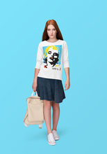 Load image into Gallery viewer, Marilyn Monroe Tiffany Blue Pop Art Fleece Pullover