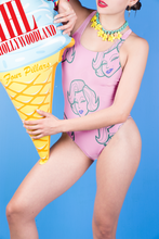 Load image into Gallery viewer, Marilyn Monroe Emoji One-Piece Swimsuit