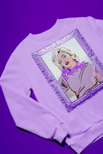 Load image into Gallery viewer, Marilyn Lavender Hugs Unisex Sweatshirt