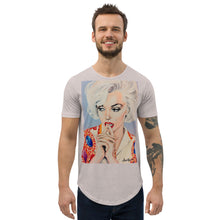 Load image into Gallery viewer, Marilyn Monroe "Muse" Curved Hem T-Shirt