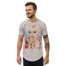 Load image into Gallery viewer, Marilyn Monroe "Muse" Curved Hem T-Shirt