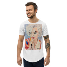 Load image into Gallery viewer, Marilyn Monroe "Muse" Curved Hem T-Shirt