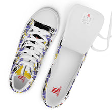 Load image into Gallery viewer, Norma Jeane Pop Art Men’s high top canvas shoes
