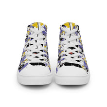 Load image into Gallery viewer, Norma Jeane Pop Art Men’s high top canvas shoes