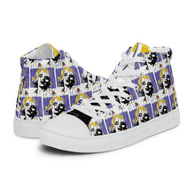 Load image into Gallery viewer, Norma Jeane Pop Art Men’s high top canvas shoes