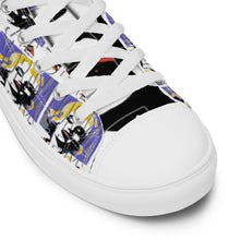 Load image into Gallery viewer, Norma Jeane Pop Art Men’s high top canvas shoes