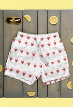 Load image into Gallery viewer, INHOLLYWOODLAND "Cherry Cosmopolitan" Luxury Shorts Women's Short Shorts